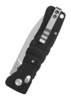 QSP Ripley Stonewashed Foldekniv - Sort - Lukket