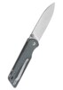 QSP Parrot Denim Micarta Foldekniv - Bælteclips