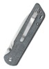 QSP Parrot Denim Micarta Foldekniv - Lukket