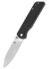 QSP Parrot Foldekniv – D2 Stål og Sort G10 Greb