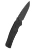 QSP Vault Foldekniv – Black Stonewashed 14C28N og Sort Micarta - Bælteclips