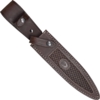 Muela Dagger Micarta - Brun Læderskede