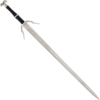 The Witcher Sølvsværd – Geralts Silver Sword med Rygskede