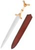 Battle Merchant Keltisk Kortsværd - Med Skede