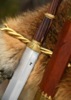 Battle Merchant Writhen Hilt Bastardsværd - Parerstang