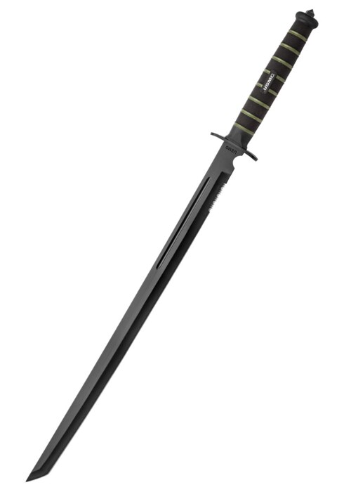 United Cutlery, USMC Blackout Combat Sword, Nylon skede