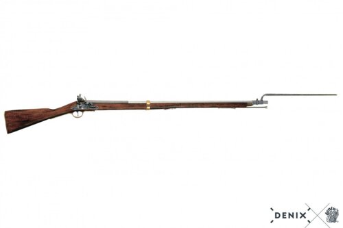 Denix, Replika Brown Bess Riffel Med Bayonet, Napoleon's Tid
