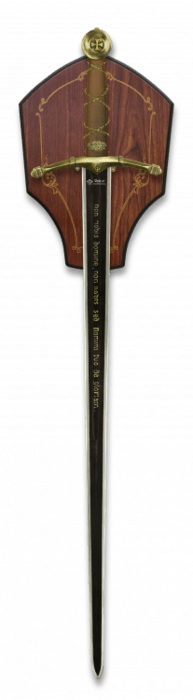 Tole10, Dekorativt Templar Knight Sværd