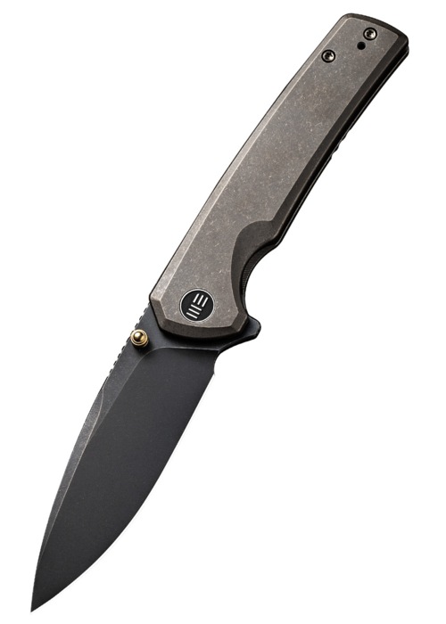 We Knife, Subjugator Foldekniv, Blackwashed Titanium