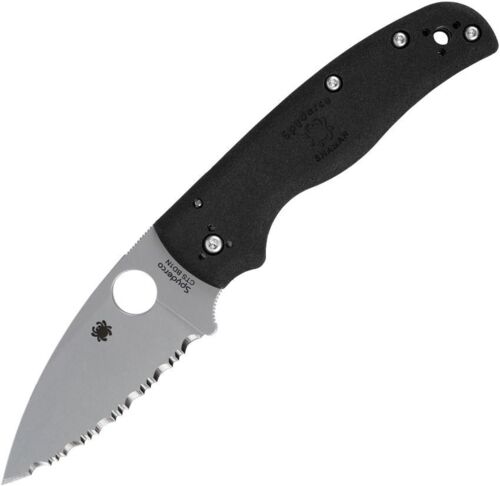 Spyderco, Shaman Foldekniv, Letvægt, Savtakket