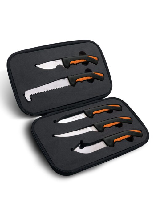 Cold Steel, Jagtkniv Sæt, 5 Knive Med Kasse