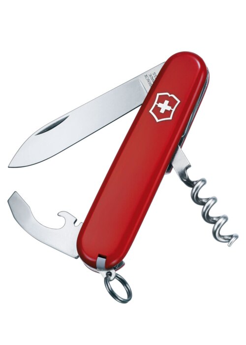 Victorinox, Waiter Schweizer Kniv, Rød, 9 Funktioner