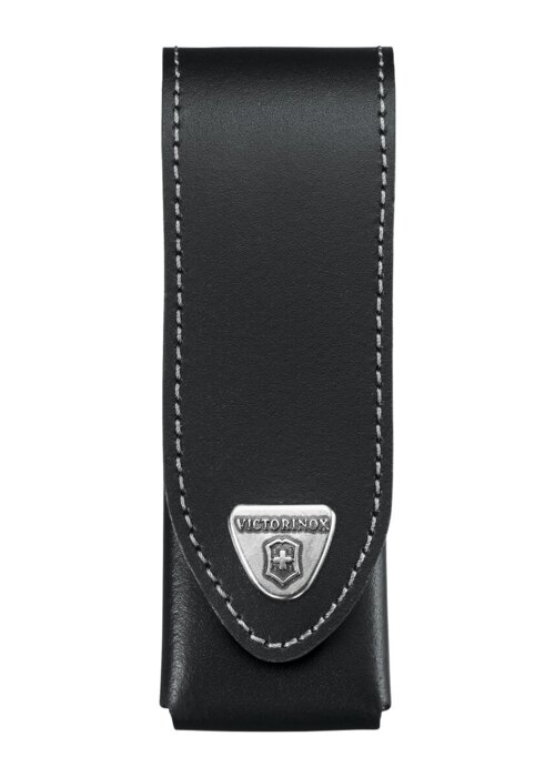 Victorinox, Bælte Etui til Schweizerkniv, Sort Læder, 122 x 30 mm