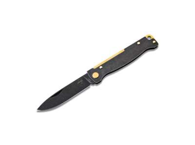 Böker Plus Atlas Black Stonewash Copper Foldekniv – 12C27 Stål – Kobber EDC Kniv