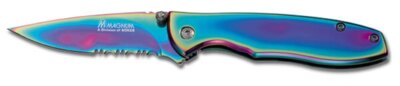 Böker Magnum Rainbow II Foldekniv – 440 Stål – Rainbow PVD EDC Kniv