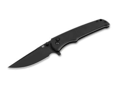 Böker Magnum Blackjay Foldekniv – 440A Stål – Taktisk Button Lock EDC Kniv