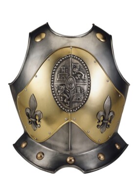 Marto Spansk Brystplade Fleur de Lis – Dekorativ Spansk Brystplade