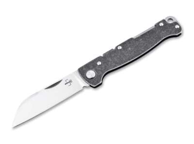 Böker Plus Atlas Backlock Sheepfoot – Kompakt Foldekniv i D2 Stål