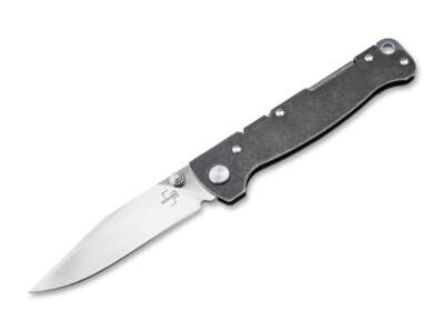 Böker Plus Atlas Clippoint TS – Minimalistisk EDC Foldekniv med D2 Clippoint Klinge