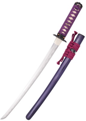 Dragon King Lotus Seed Wakizashi – T10 Wakizashi med Midare Hamon