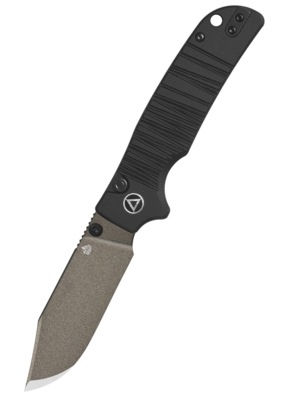 QSP Kali Ceramic Coated Foldekniv – 14C28N Clip Point og Sort G10