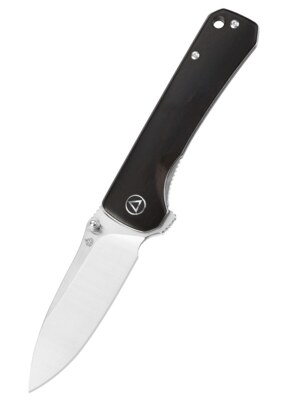 QSP Hawk Foldekniv – 14C28N Satin Klinge og Ibenholt Træ Greb