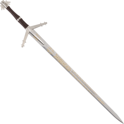 The Witcher Sølvsværd – Geralts Silver Sword med Skede