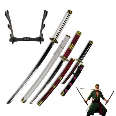 S&M One Piece Diasho med Stander – Wado Ichimonji, Sandai Kitetsu & Shusui