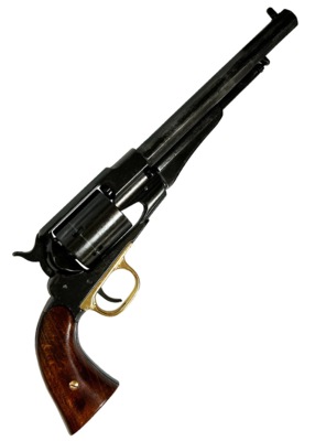 Kolser Remington 1858 Converted Replika Sort – Fra Borgerkrigen til Det Vilde Vesten